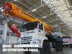 Автокран КС‑45717К‑3Р Ивановец грузоподъёмностью 25 тонн со стрелой 30,7 метра на базе КАМАЗ 43118
