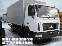 Тентованный грузовик МАЗ 4371С0‑540‑000 Зубрёнок грузоподъёмностью 4,4 тонны с кузовом 6300х2550х2500 мм