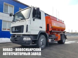 Топливозаправщик объёмом 4,9 м³ с 2 секциями цистерны на базе МАЗ 437121‑540‑000