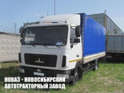 Тентованный грузовик МАЗ 4371С0‑532‑000 Зубрёнок грузоподъёмностью 4,4 тонны с кузовом 6225х2480х2295 мм