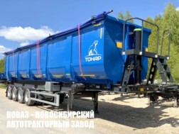 Самосвальный полуприцеп ТОНАР SH4‑60 952342 грузоподъёмностью 38 тонн с кузовом 60,8 м³