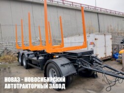 Прицеп сортиментовоз МАЗ 892620‑010‑010 грузоподъёмностью платформы 23,5 тонны