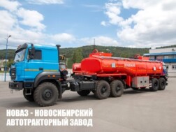 Автопоезд из седельного тягача Урал 44202‑3511‑82 и полуприцепа бензовоза модели 7342