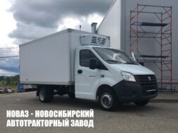 Фургон рефрижератор ГАЗель NEXT A21R22 грузоподъёмностью 0,86 тонны с кузовом 4000х2040х2100 мм с гидробортом