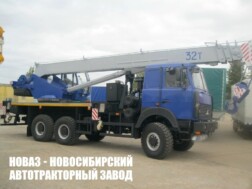 Автокран КС‑5571BY‑C‑22 Зубр грузоподъёмностью 32 тонны со стрелой 30,3 метра на базе МАЗ 6312С3