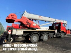 Автокран КС‑5575BY‑C‑2‑12 Зубр грузоподъёмностью 25 тонн со стрелой 33 метра на базе МАЗ 6312С3