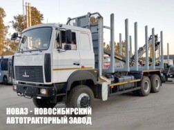 Лесовоз МАЗ 6317F9‑544‑000 с манипулятором ВЕЛМАШ VM10L86 до 2,9 тонны