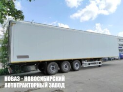 Изотермический полуприцеп КУПАВА 930012 грузоподъёмностью 31,7 тонны с кузовом 13385х2488х2555 мм