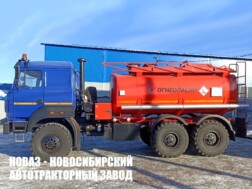 Топливозаправщик АТЗ‑12 объёмом 12 м³ с 1 секцией цистерны на базе Урал‑М 5557