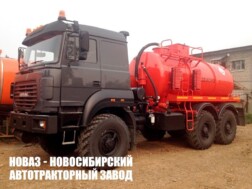 Агрегат для сбора нефти и газа АКН‑10 с цистерной объёмом 10 м³ на базе Урал‑М 4320