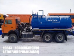 Ассенизатор с цистерной объёмом 10 м³ для жидких отходов на базе КАМАЗ 53215 модели 127402