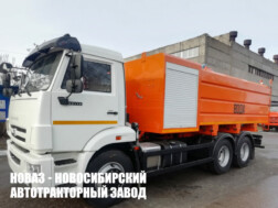 Илосос АВК‑6 с цистерной объёмом 6 м³ для плотных отходов на базе КАМАЗ 65115