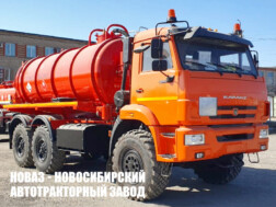Автоцистерна для сбора нефти и газа АКН‑10 объёмом 10 м³ на базе КАМАЗ 43118