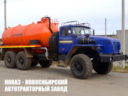 Агрегат для сбора нефти и газа АКН‑10 с цистерной объёмом 10 м³ на базе Урал 4320 после капремонта