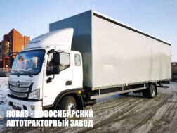 Тентованный грузовик Foton S100 грузоподъёмностью 5,4 тонны с кузовом 6100х2540х2600 мм