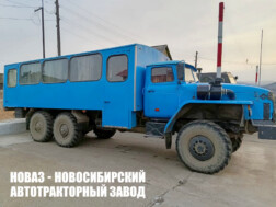 Вахтовый автобус вместимостью 28 посадочных мест на базе Урал после капремонта модели 874381