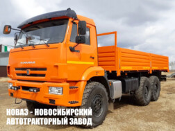 Бортовой автомобиль КАМАЗ 43118‑3027‑48 грузоподъёмностью 12 тонн с кузовом 6200х2540х600 мм