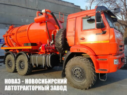 Илосос АВИ‑9 с цистерной объёмом 9 м³ для плотных отходов на базе КАМАЗ 43118