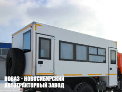 Фургон вахтового автобуса 7721T1‑10 вместимостью 20 мест для монтажа на шасси КАМАЗ