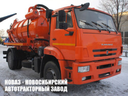 Илосос АВИ‑8 с цистерной объёмом 8 м³ для плотных отходов на базе КАМАЗ 53605