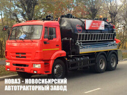 Илосос ТКМ‑620 с цистерной объёмом 10 м³ для плотных отходов на базе КАМАЗ 65115