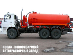 Ассенизатор 5686‑30 с цистерной объёмом 10 м³ для жидких отходов на базе КАМАЗ 43118