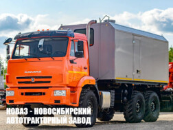 Мобильная паровая котельная ППУА 1600/100 производительностью 1600 кг/ч на базе КАМАЗ 43118