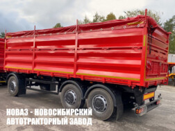 Самосвальный прицеп МАЗ 856103‑032‑000 грузоподъёмностью 15,5 тонны с кузовом объёмом 32 м³