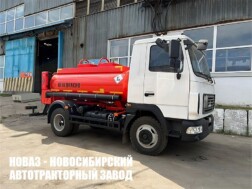 Топливозаправщик ГРАЗ 36140‑0000010 объёмом 4,9 м³ с 2 секциями цистерны на базе МАЗ 4371