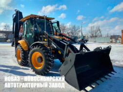 Экскаватор‑погрузчик Cukurova 888 грузоподъёмностью 3,4 тонны с ковшами объёмом 1,1 и 0,25 м³
