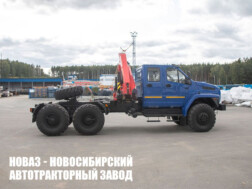 Седельный тягач Урал NEXT 4320‑6981‑72 с манипулятором INMAN IМ 150N до 6,1 тонны модели 4152