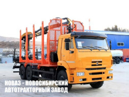 Лесовоз КАМАЗ 6520‑23072‑63 с манипулятором ОМТЛ‑97 до 2,9 тонны модели 4312