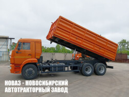 Зерновоз 4382‑015‑48(50) грузоподъёмностью 17,4 тонны с кузовом 20 м³ на базе КАМАЗ 65115‑3094‑48