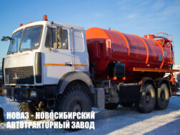 Автоцистерна для сбора нефти и газа АКН‑17 объёмом 17 м³ на базе МАЗ 6317