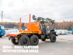 Лесовоз Урал 5557 с манипулятором ОМТЛ‑70‑02 до 1,8 тонны модели 5741