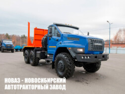 Лесовоз Урал NEXT 5557 грузоподъёмностью платформы 11 тонн с местом под манипулятор модели 8499