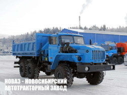 Самосвал Урал 55571‑1121‑60 грузоподъёмностью 4,5 тонны с манипулятором INMAN IM 55 до 2,1 тонны модели 4177