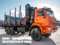 Лесовоз КАМАЗ 43118 с манипулятором ВЕЛМАШ VM10L74 до 3,1 тонны модели 5924