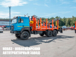 Лесовоз Урал‑М 4320‑4971‑82 с манипулятором ВЕЛМАШ VM10L74 до 3,1 тонны модели 3098