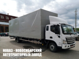 Тентованный грузовик Foton S85 BJ1088VEJEA‑F2 грузоподъёмностью 6,3 тонны с кузовом 5200х2300х2300 мм