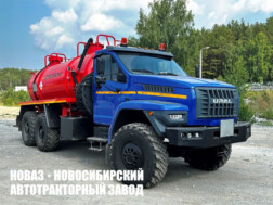 Автоцистерна для сбора нефти и газа АКН‑10 объёмом 10 м³ на базе Урал NEXT 55571