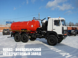 Автоцистерна для сбора нефти и газа АКН‑10 ОД объёмом 10 м³ на базе МАЗ 6317