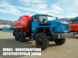 Топливозаправщик объёмом 9 м³ с 1 секцией цистерны на базе Урал 5557‑1151‑60 модели 7257