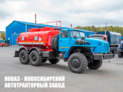 Топливозаправщик объёмом 9 м³ с 2 секциями цистерны на базе Урал 5557‑1151‑60 модели 3142