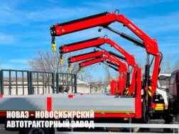 Бортовой автомобиль ГАЗ Садко NEXT C41A23 с манипулятором INMAN IM 77 до 3,1 тонны