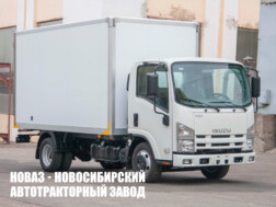 Фургон рефрижератор ISUZU ELF 3.5 NMR85H грузоподъёмностью 0,69 тонны с кузовом 4200х2210х2380 мм