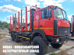 Лесовоз МАЗ 6317F9‑560‑000 с манипулятором ВЕЛМАШ VM10L86 до 2,9 тонны