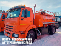 Топливозаправщик АТЗ‑8,5 объёмом 8,5 м³ с 2 секциями цистерны на базе КАМАЗ 43253‑2010‑69
