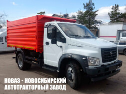 Самосвал ГАЗ‑САЗ‑2507 грузоподъёмностью 4,5 тонны с кузовом 10 м³ на базе ГАЗон NEXT C41R13