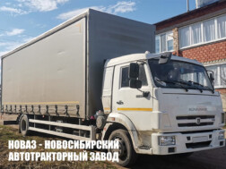 Тентованный грузовик КАМАЗ 4308‑3084‑69 грузоподъёмностью 5,3 тонны с кузовом 8600х2550х2900 мм
